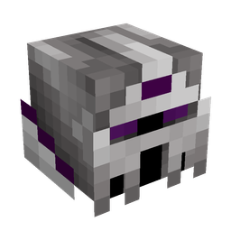 Black skin: head render