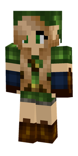 Black skin: body, front render