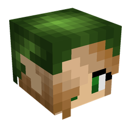 Black skin: head render