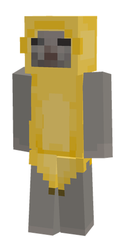 Gray skin: body, front render