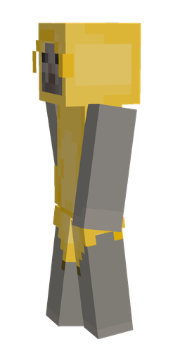 Gray skin: body, left side render