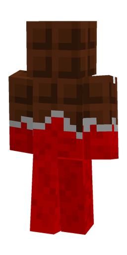 Brown skin: body, back render