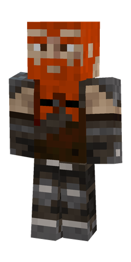 Black skin: body, front render