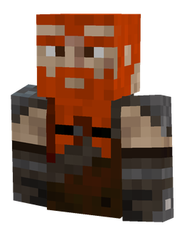 Black skin: bust render