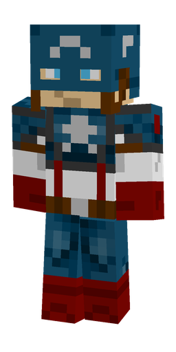 Blue skin: body, front render