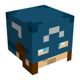 Blue skin: head render
