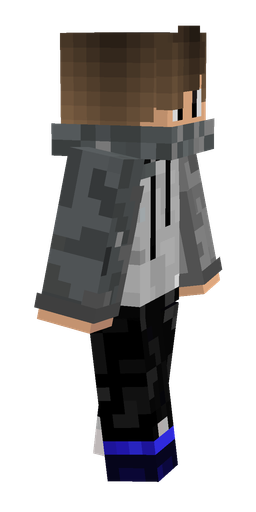 Black skin: body, right side render