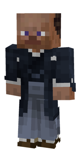 Black skin: body, front render