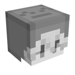 Black skin: head render