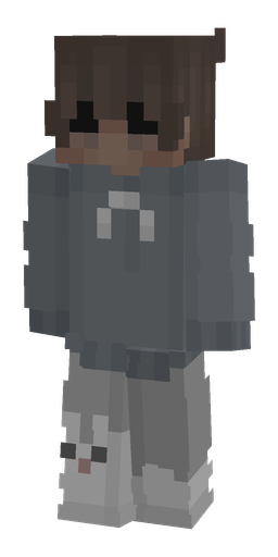 Black skin: body, front render