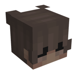 Black skin: head render