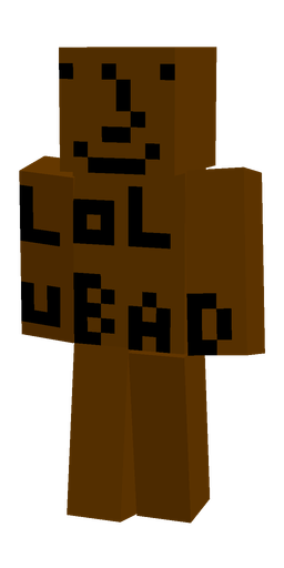 Brown skin: body, front render