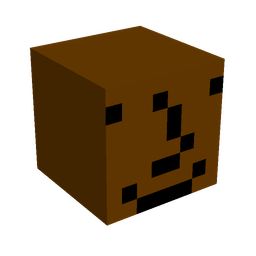 Brown skin: head render