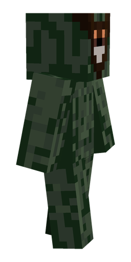 Black skin: body, right side render