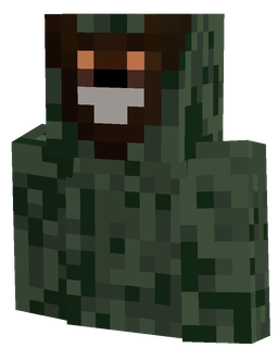 Black skin: bust render