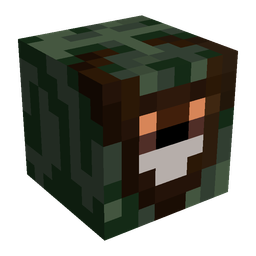Black skin: head render