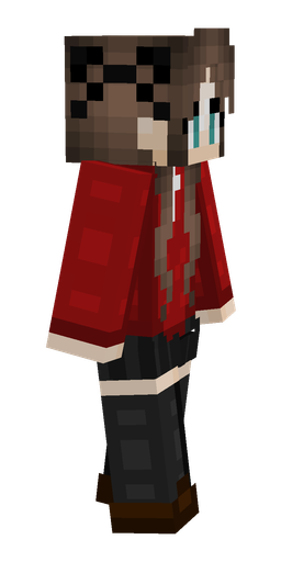 Black skin: body, right side render
