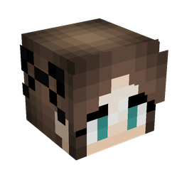 Black skin: head render