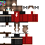 Black skin: raw texture render