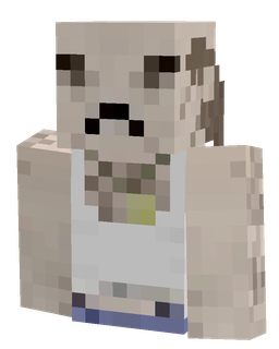 Blue skin: bust render
