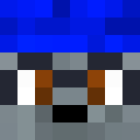 Blue skin: face render