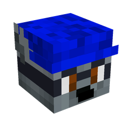 Blue skin: head render