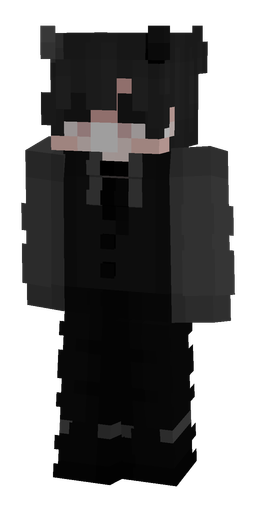 Black skin: body, front render