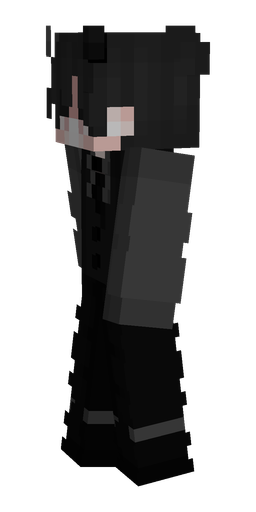 Black skin: body, left side render