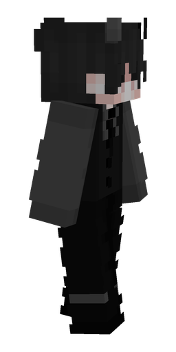 Black skin: body, right side render