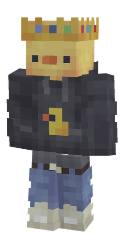 Black skin: body, front render