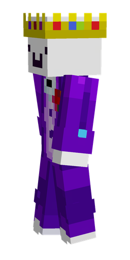 Purple skin: body, left side render