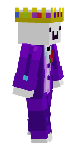 Purple skin: body, right side render