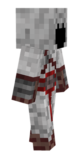 Black skin: body, right side render