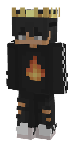 Black skin: body, front render