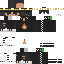 Black skin: raw texture render
