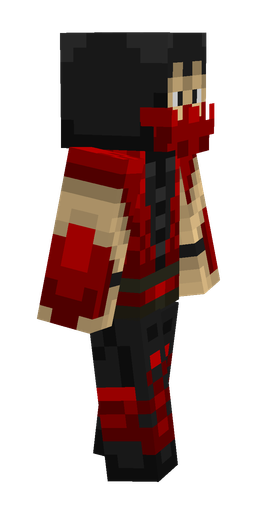 Black skin: body, right side render