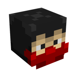 Black skin: head render