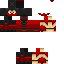 Black skin: raw texture render