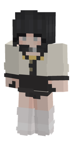 Black skin: body, front render