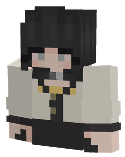 Black skin: bust render