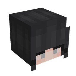 Black skin: head render