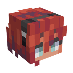 Black skin: head render
