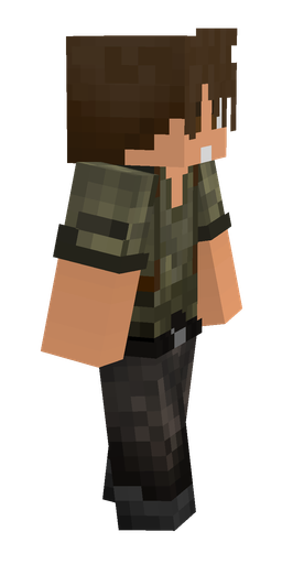 Black skin: body, right side render