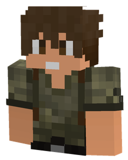 Black skin: bust render