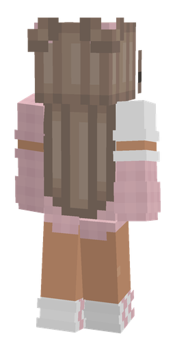 Orange skin: body, back render