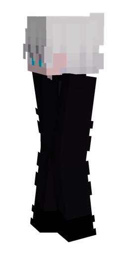 Black skin: body, left side render