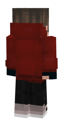 Black skin: body, back render