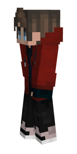 Black skin: body, left side render