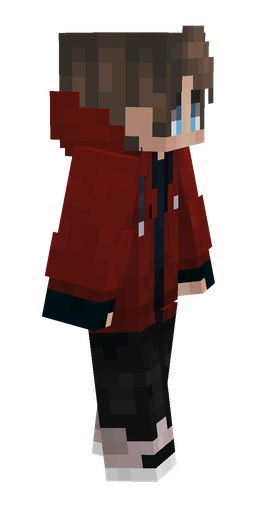 Black skin: body, right side render