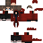 Black skin: raw texture render